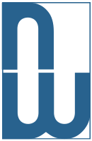 rechteckiges blaues IGNW Logo