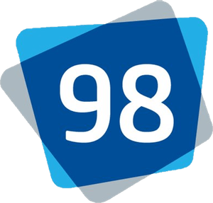 blaues netz98 Logo